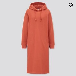 Uniqlo hooded sweat dress